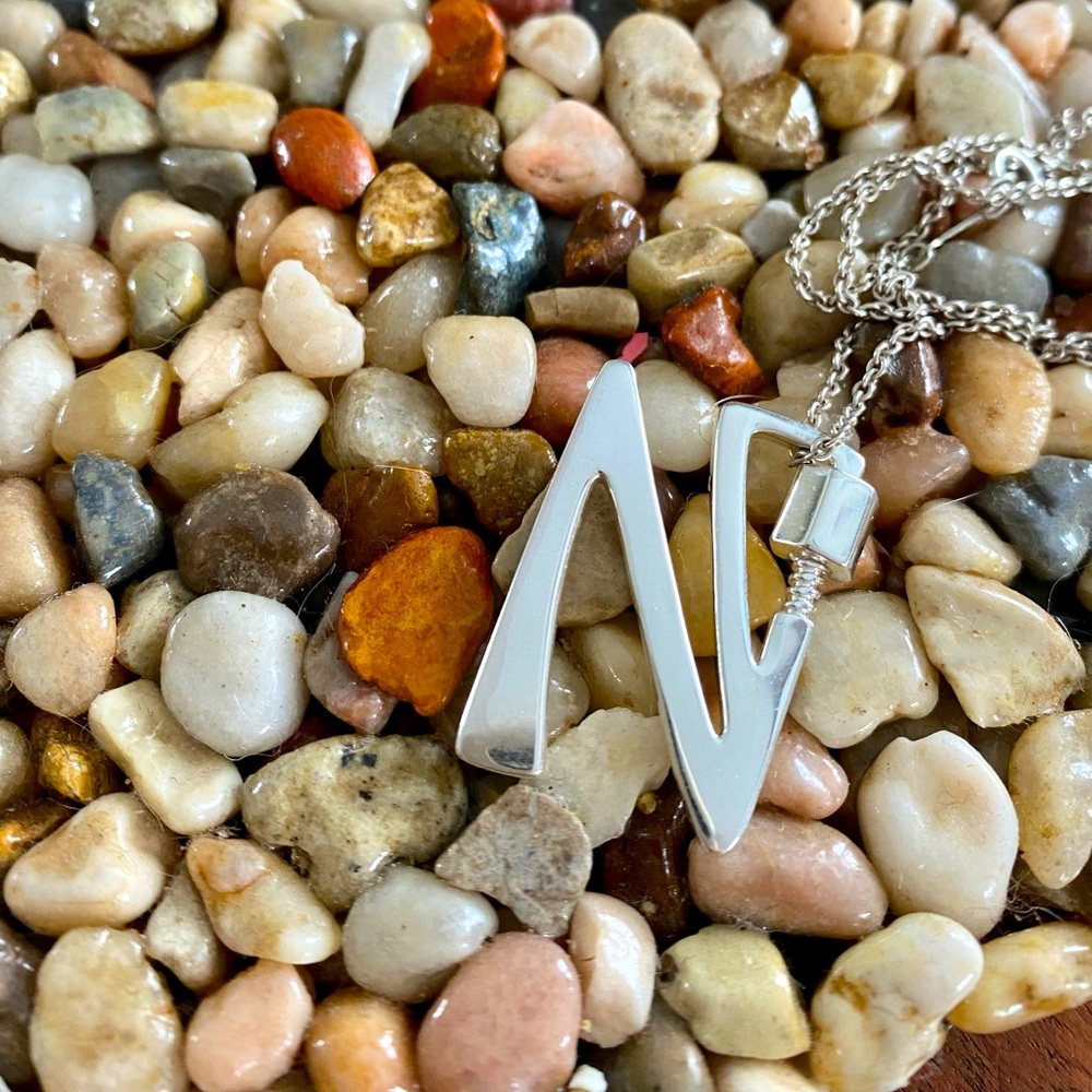 Silpada Sterling Silver Initial N Pendant